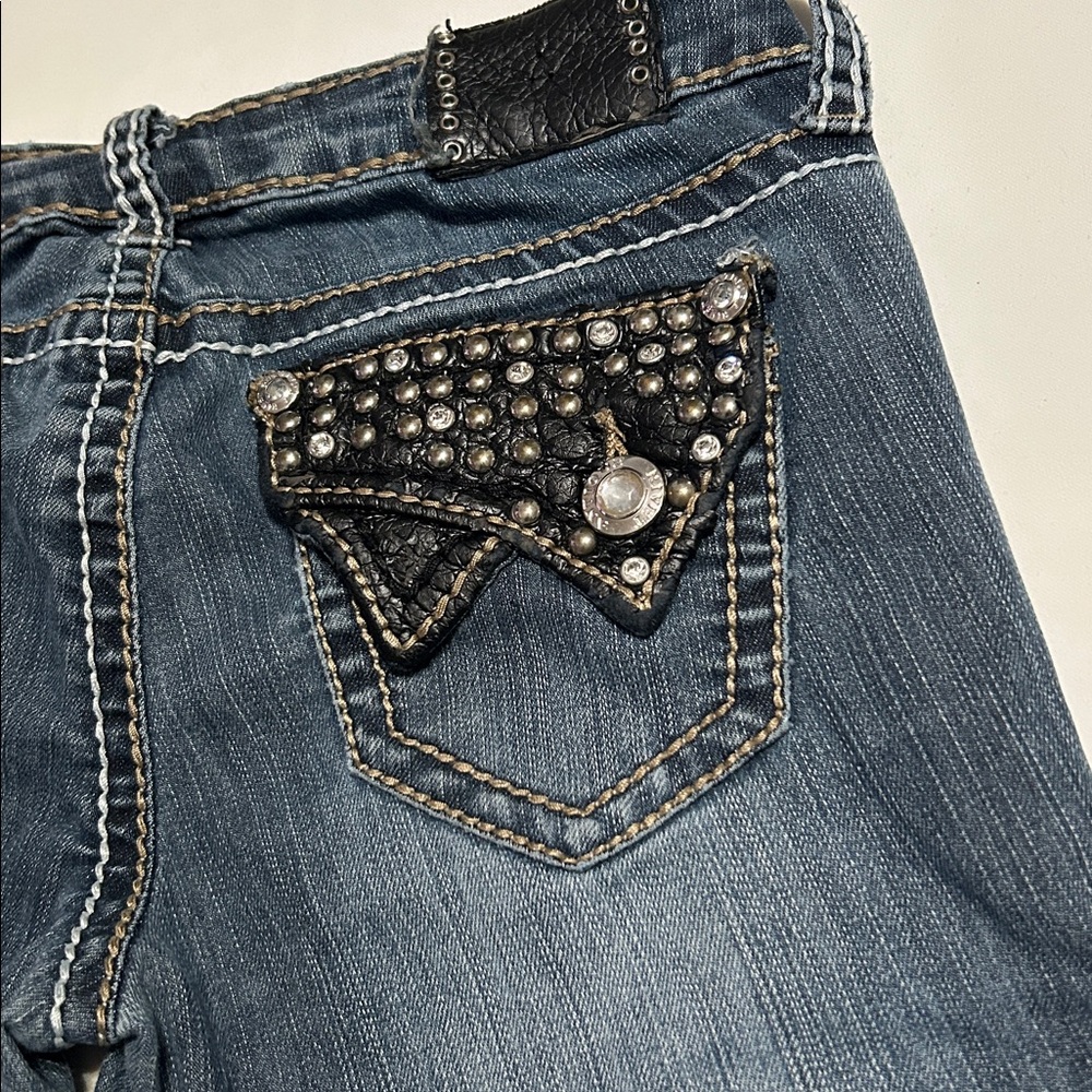 Antique Rivet Jeans - Size 1/25 - Picture 11 of 12